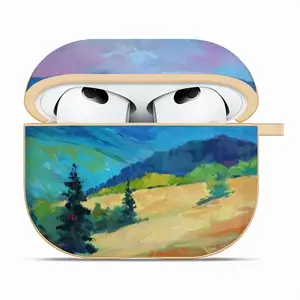 Carpathians Airpods 3 Case (Hard Shell, Golden)