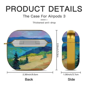 Carpathians Airpods 3 Case (Hard Shell, Golden)