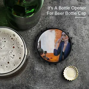 What Is The Woman Thinking Bottle Opener