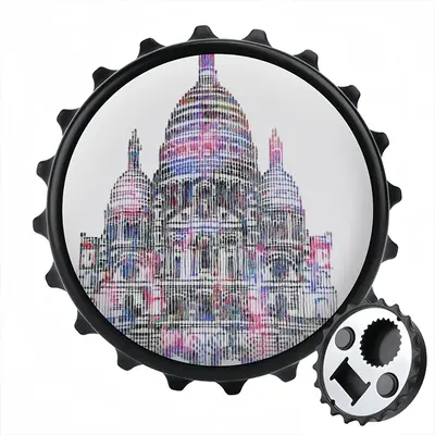 The Sacred Heart Of Paris On The Hill Of Montmartre Bottle Opener