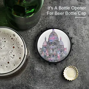 The Sacred Heart Of Paris On The Hill Of Montmartre Bottle Opener