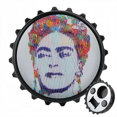 Frida La Femme Blessee Aux Mille Talents Bottle Opener