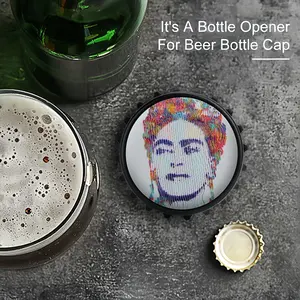 Frida La Femme Blessee Aux Mille Talents Bottle Opener