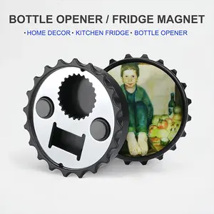 Child In The Kitchen Bottle Opener