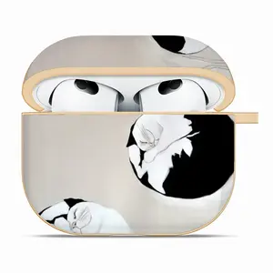 Cats Cosmos Airpods 3 Case (Hard Shell, Golden)