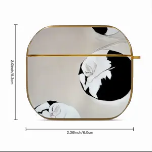 Cats Cosmos Airpods 3 Case (Hard Shell, Golden)