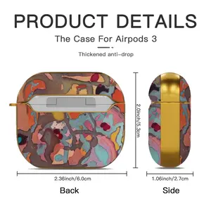 Miami Ii Airpods 3 Case (Hard Shell, Golden)