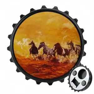 Fire In The Meadow Bottle Opener