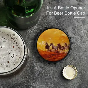 Fire In The Meadow Bottle Opener