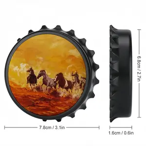 Fire In The Meadow Bottle Opener