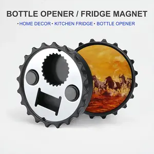 Fire In The Meadow Bottle Opener