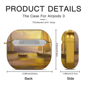 The Harbour Airpods 3 Case (Hard Shell, Golden)