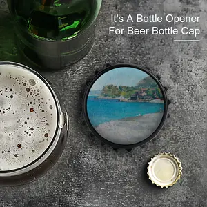 The Beach In Big Utrish Bottle Opener