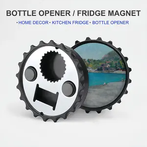 The Beach In Big Utrish Bottle Opener