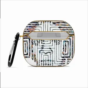 Basquiat A Unique Talent And Personality Airpods 3 Case (Hard Shell, Golden)