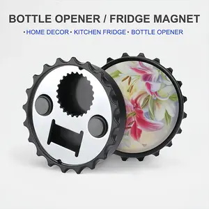 Poetry Of Flowers Bottle Opener