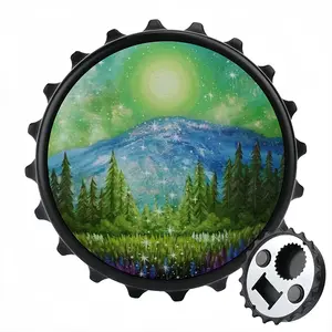 Mysterious Full Moon Bottle Opener