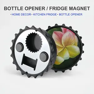 Hawaiian Flowers Bottle Opener