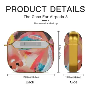 Juicy Airpods 3 Case (Hard Shell, Golden)