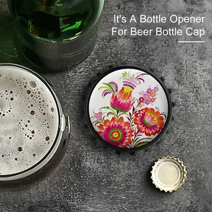 Three Flowers Of Joy Bottle Opener