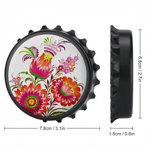 Three Flowers Of Joy Bottle Opener