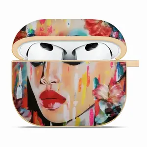 Catching Feelings Airpods 3 Case (Hard Shell, Golden)