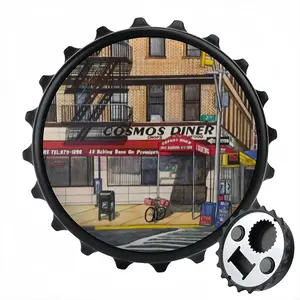 Cosmos Diner New York City Bottle Opener