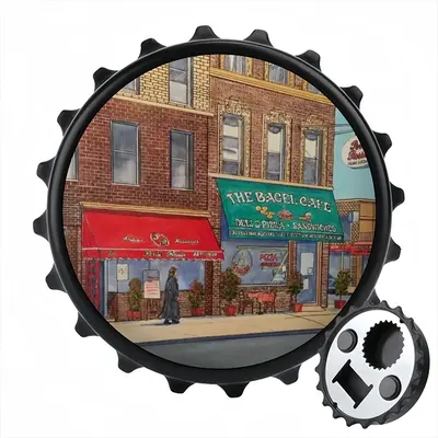 The Bagel Cafe New York City Bottle Opener