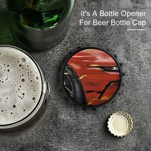 Porsche Red Crash Bottle Opener