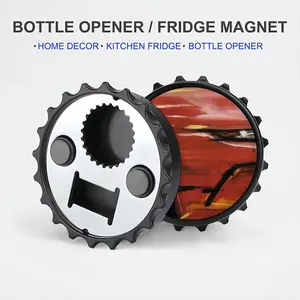 Porsche Red Crash Bottle Opener