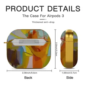 Temper Airpods 3 Case (Hard Shell, Golden)