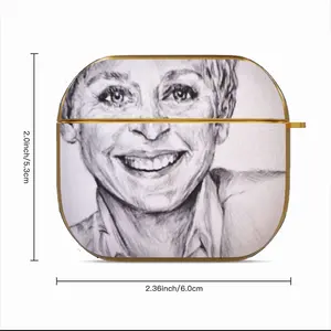 Ellen Airpods 3 Case (Hard Shell, Golden)