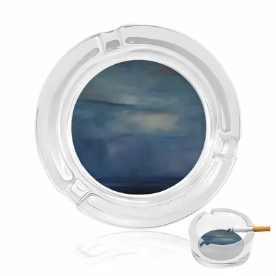 Ocean Storm Glass Ashtray