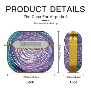 Circumstances Airpods 3 Case (Hard Shell, Golden)