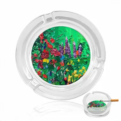 Barbara And Donal Garden Ballinspittle Glass Ashtray