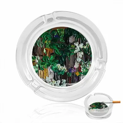 The Green House Glass Ashtray