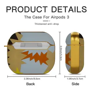 Beer Airpods 3 Case (Hard Shell, Golden)