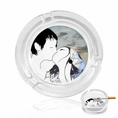 Fairy And Jamie Glass Ashtray