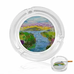 River Glass Ashtray