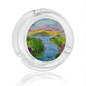 River Glass Ashtray