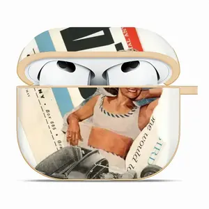 California Airpods 3 Case (Hard Shell, Golden)