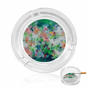 Sweet Memories Glass Ashtray