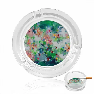 Sweet Memories Glass Ashtray