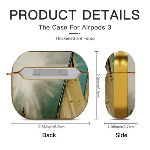 Chapter 5 A Sudden Flash Of Brilliant Light And Deafening Silence Airpods 3 Case (Hard Shell, Golden)