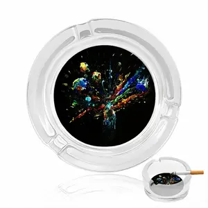 Dancing Cells K Glass Ashtray