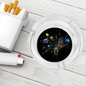 Dancing Cells K Glass Ashtray