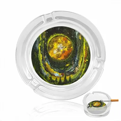 The Universe Of The Cell Glass Ashtray