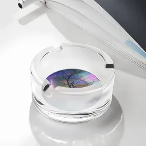 Hypnotic Universe Glass Ashtray