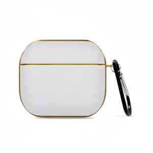 White Airpods 3 Case (Hard Shell, Golden)