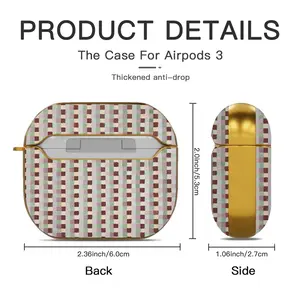 Autumn Airpods 3 Case (Hard Shell, Golden)